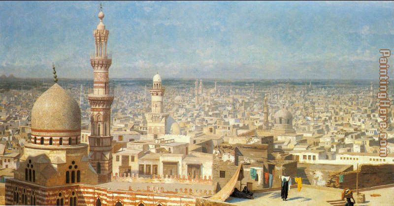 Jean-Leon Gerome View Of Cairo